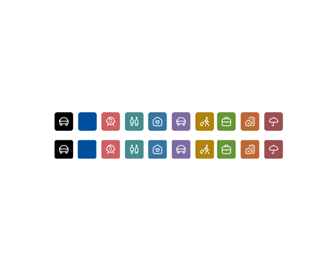  ✓ Ikony – Produkty